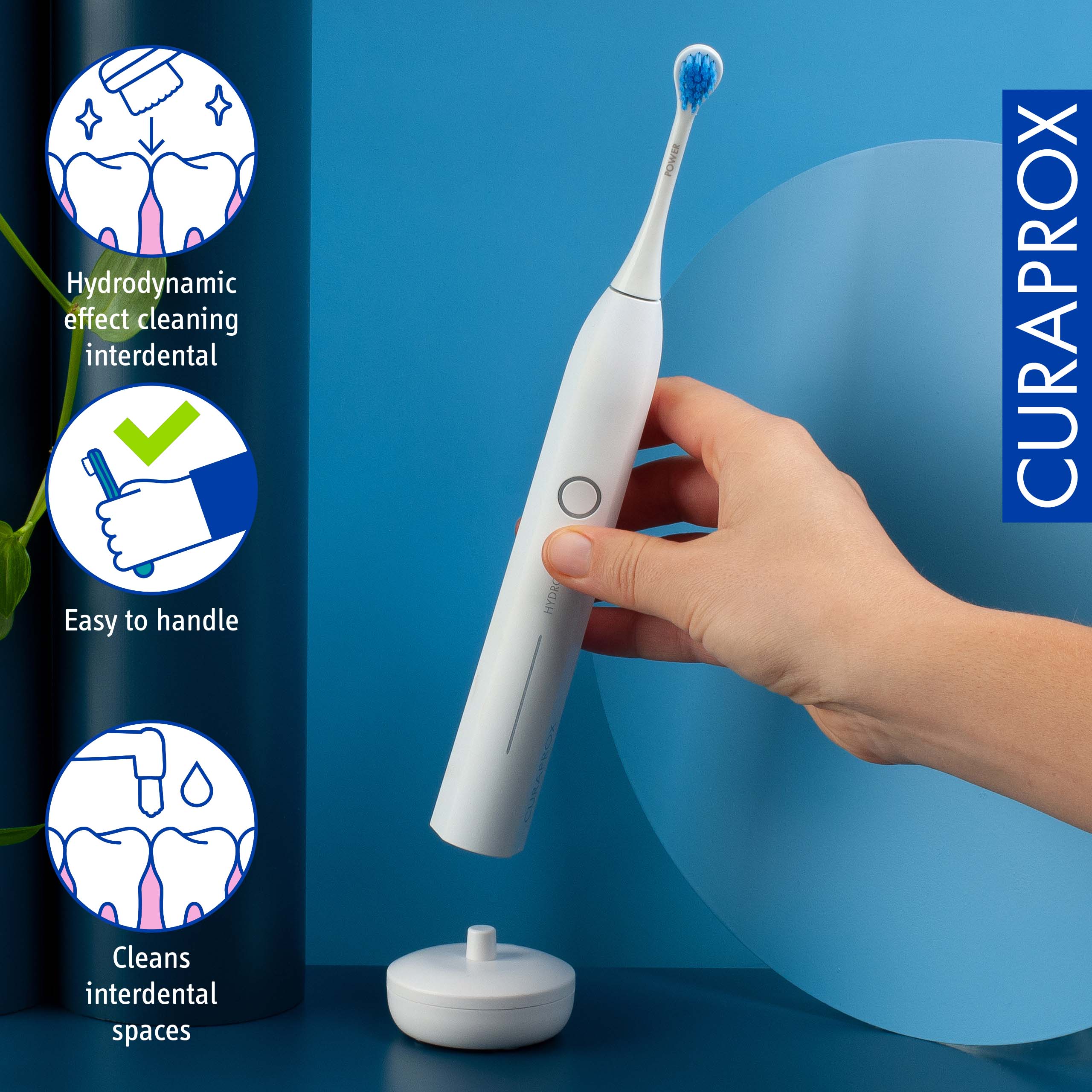 Curaprox Hydrosonic Pro, Electric Toothbrush