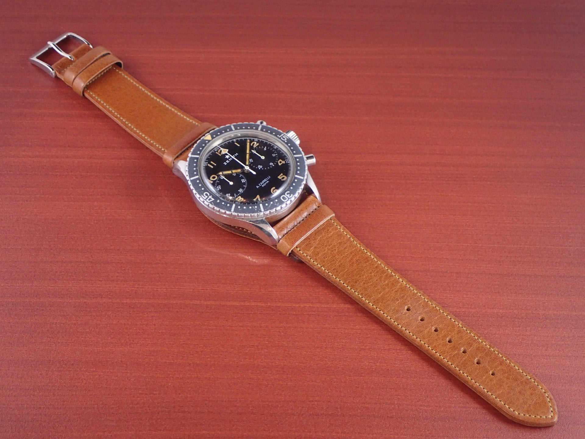 ゼニス イタリア空軍 A.M.I. TIPO CP-2 クロノグラフ 1960年代