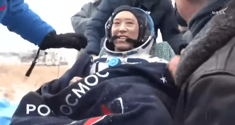 NASA astronaut returned to Earth after leaving ISS | CW39 Houston