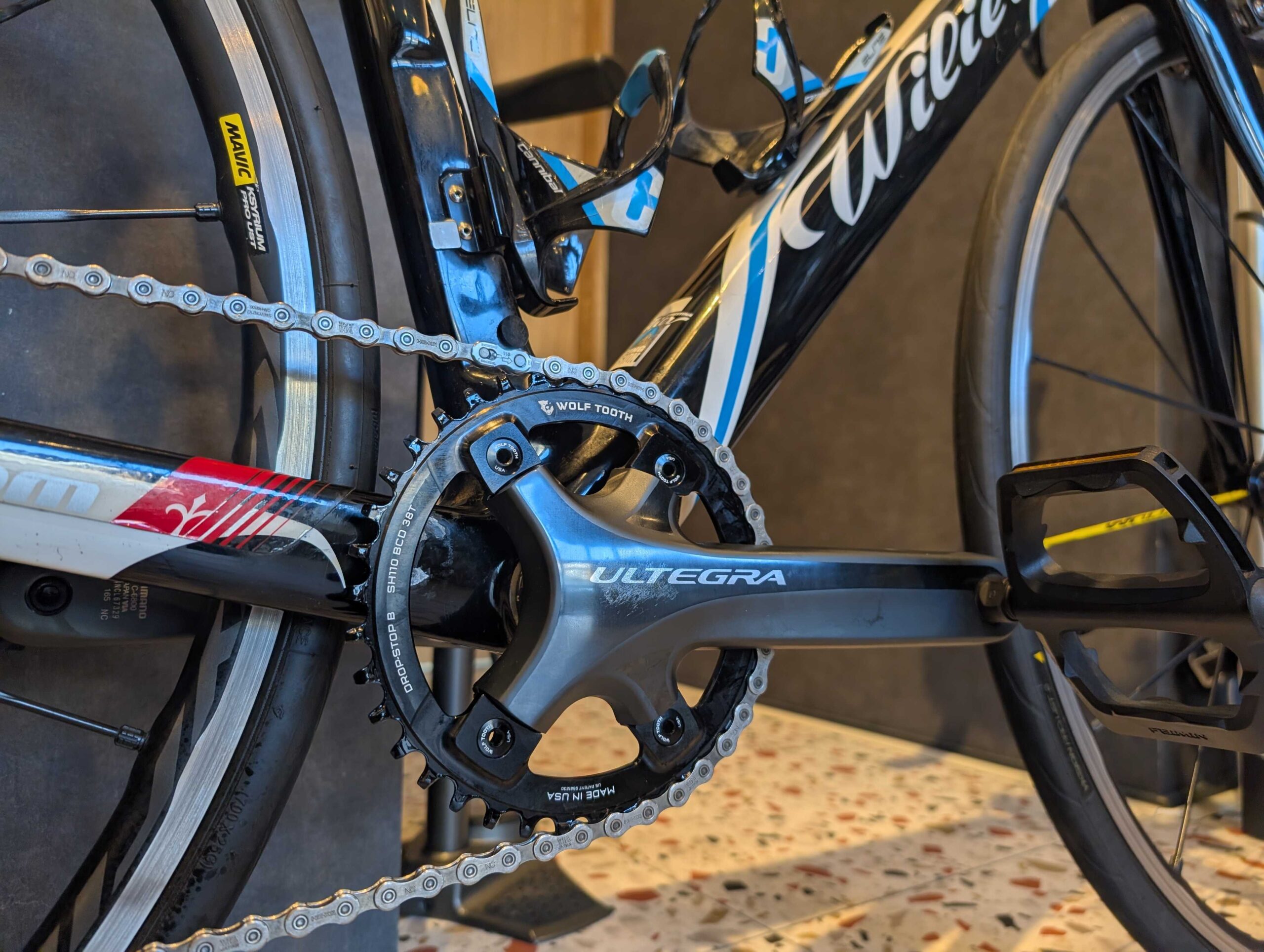 フロントシングル化カスタム】WolfToothチェーンリング＋11-34Tで快適