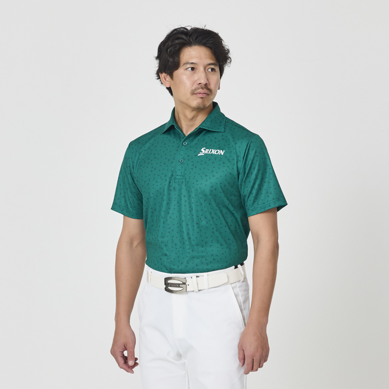 スリクソン チェリーブロッサムプリント半袖シャツ SMS5161M【M