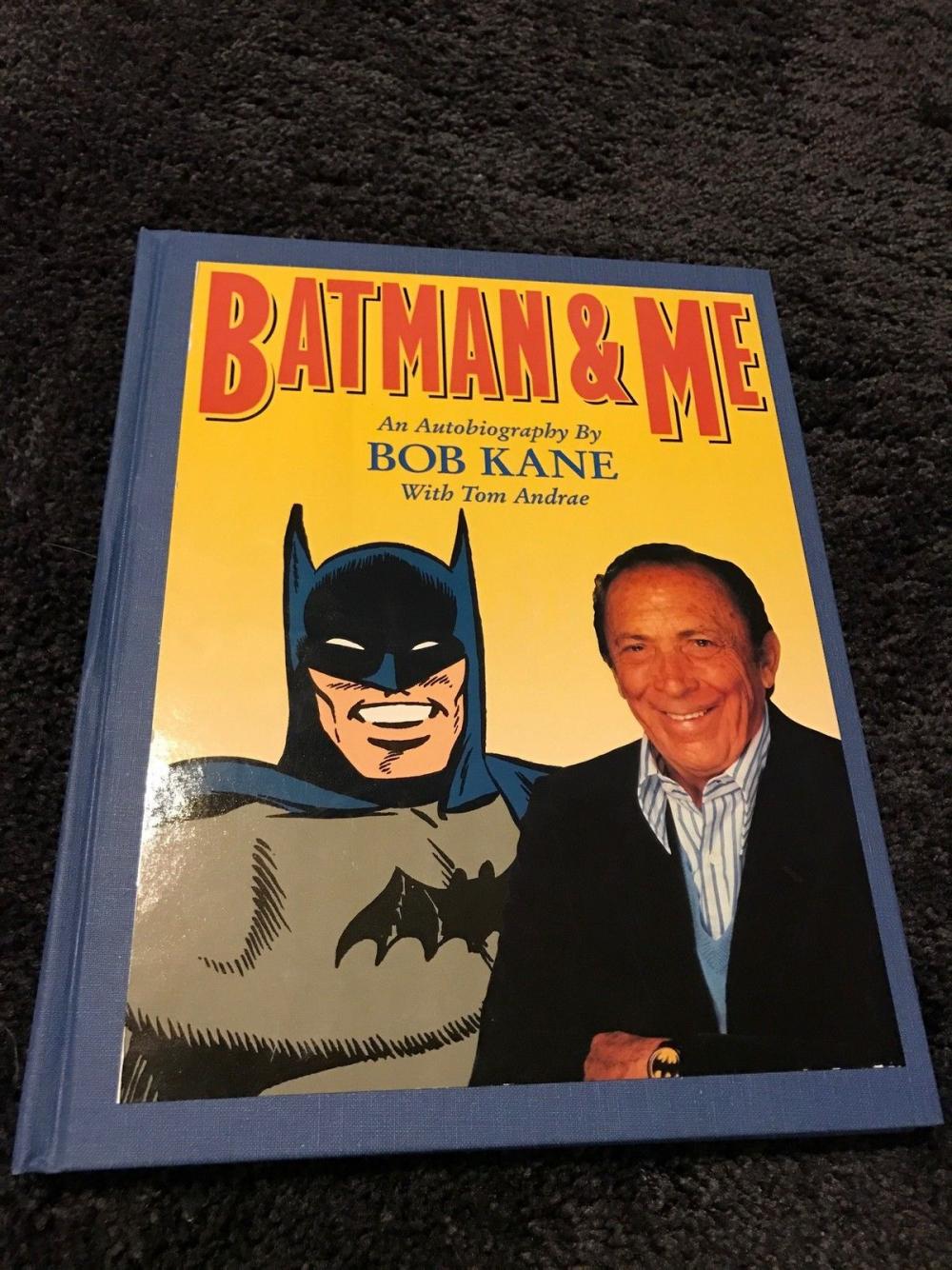 Bob Kane - Batman and Me - book with 