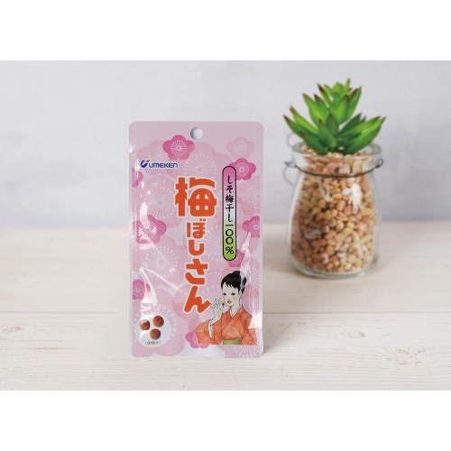 ウメケン】梅ぼしさん・しそ梅干し100% 10.8g ｜Biople WEB STORE