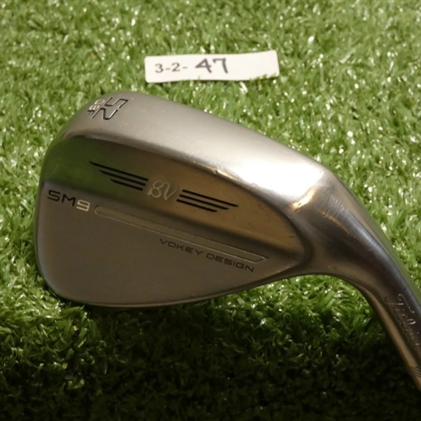 Titleist Vokey SM9 Tour Chrome 52* 08* Gap Wedge F Grind DG Steel