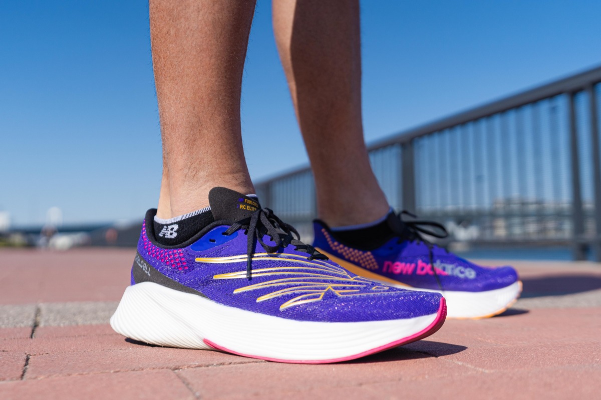 ニューバランスの新作厚底カーボンシューズ「FuelCell RC Elite v2」は