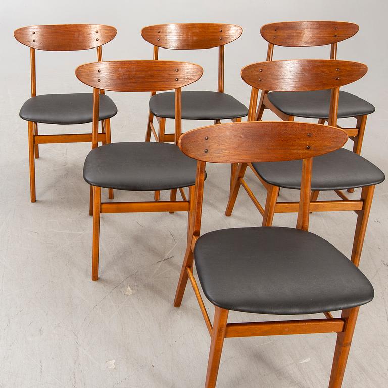 9*2様 Farstrup chair teak vintage 1960s ① Set of 3 Danish vintage