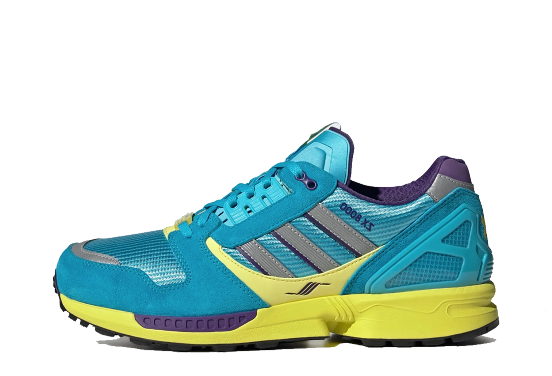 Adidas Men's Zx 8000 Mig Sneaker in Ftwr White/Lucid Aquamarine