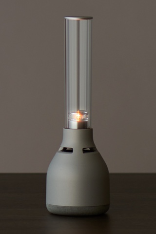 Sony Premium Glass Sound Speaker Silver | LSPXS3