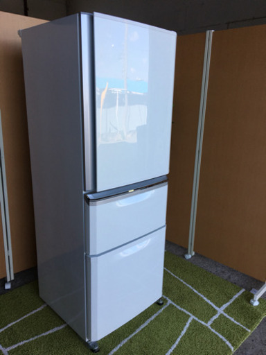 F034 MITSUBISHI 大型冷蔵庫 観音開き 510L 自動製氷付き 三菱電機