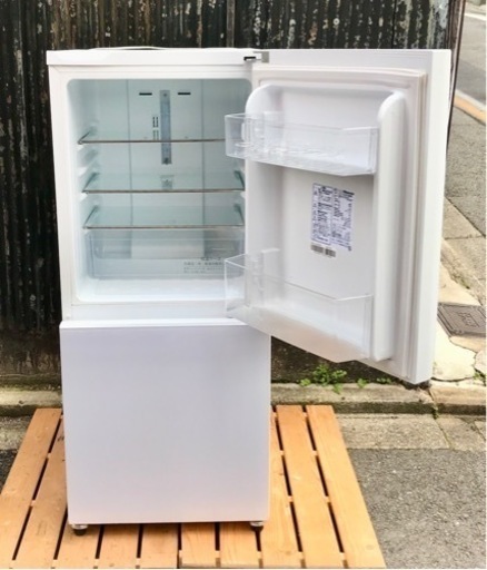 お値下【中古】HR-G13A-W Hisense 冷蔵庫,ホワイト,2018年製 お値下