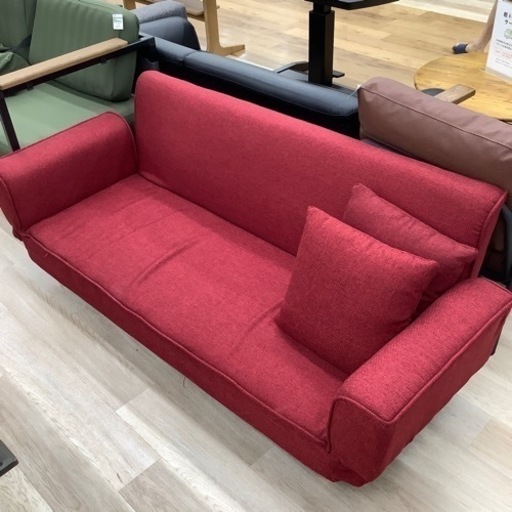 多機能 4way 離せるソファベッド レッド 【公式通販】