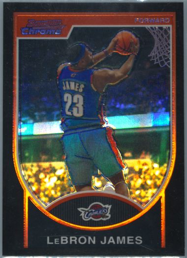 Auction Prices Realized Basketball Cards 2007 BOWMAN CHROME Lebron