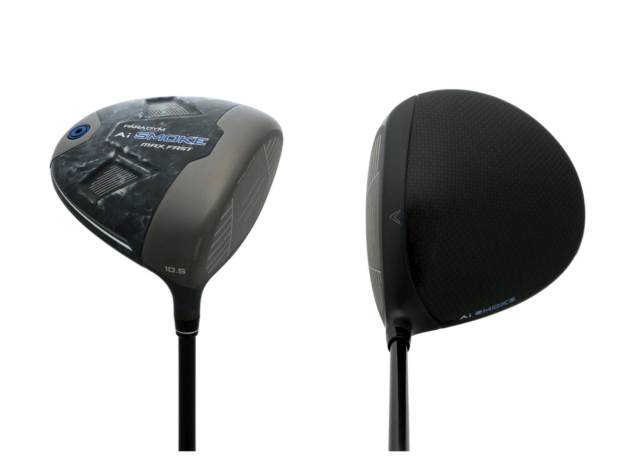 シリーズ唯一のフックフェース。球をしっかりつかまえて飛ばす