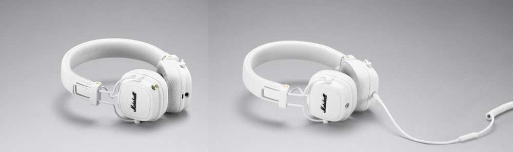 Marshallの人気ヘッドホン「MAJORⅢ」に、新色・ブラウン／ホワイト