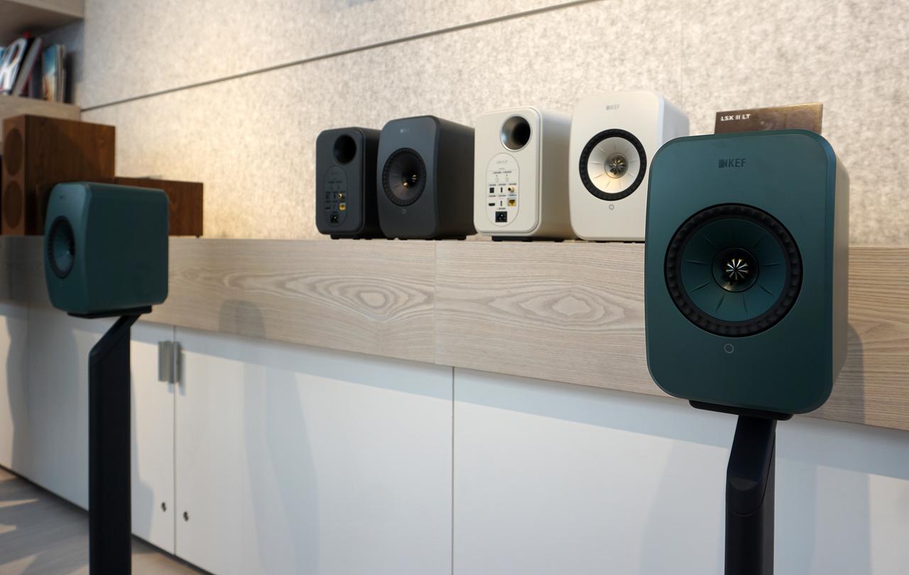 KEFワイヤレススピーカーの末弟「LSX II LT」は、元気いっぱいの弾む