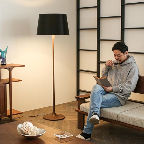 飛騨家具 MOARE モアレ Take5 テイク5 フロアスタンド 国産家具 無垢