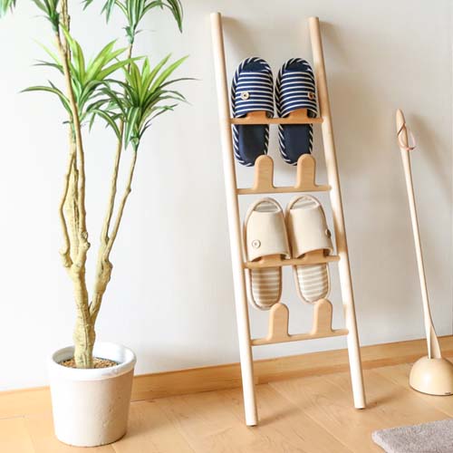 木製スリッパラック | 無垢材を使用したハンドメイド品 | MUKU工房