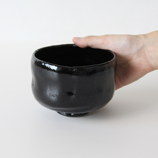 抹茶碗 黒楽／西川貞三郎商店（にしかわていざぶろうしょうてん
