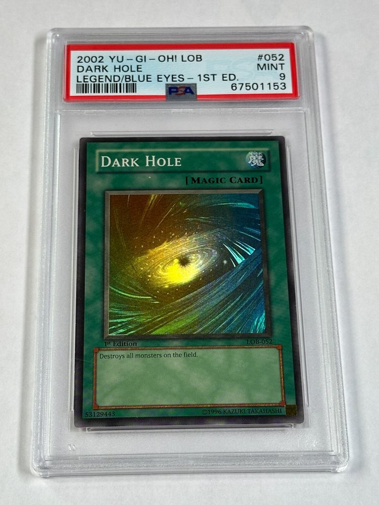 遊戯王 ブラックホール lob-052 北米版1st Dark Hole (Magic) LOB-052
