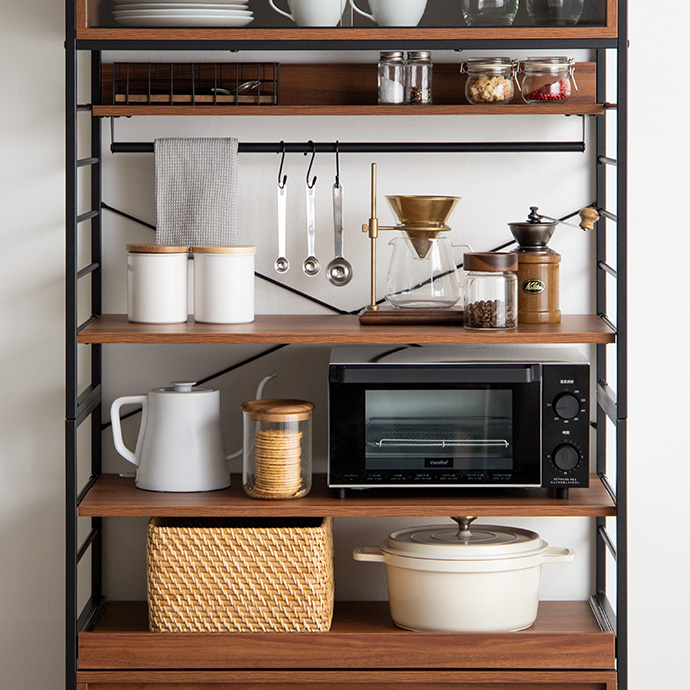 g159031]【幅80cm】Carter 食器棚 食器棚 | 家具・インテリア通販は