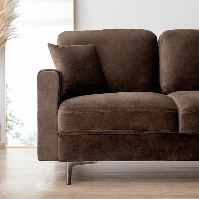 g135011]Ally 2人掛けベロアソファ 2人掛けソファー | 家具