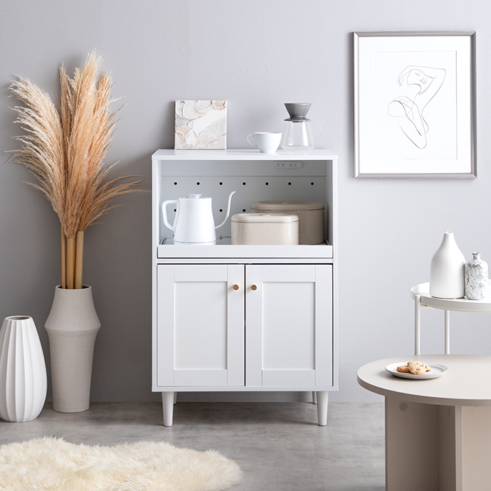 g138008]【幅60cm】Calan レンジ台 レンジ台 | 家具・インテリア通販は