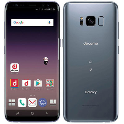 SIMロック解除済】docomo Galaxy S8 SC-02J Orchid Gray|中古