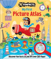 My First Picture Atlas: Lift-the-Flap Book | Book by Jennie