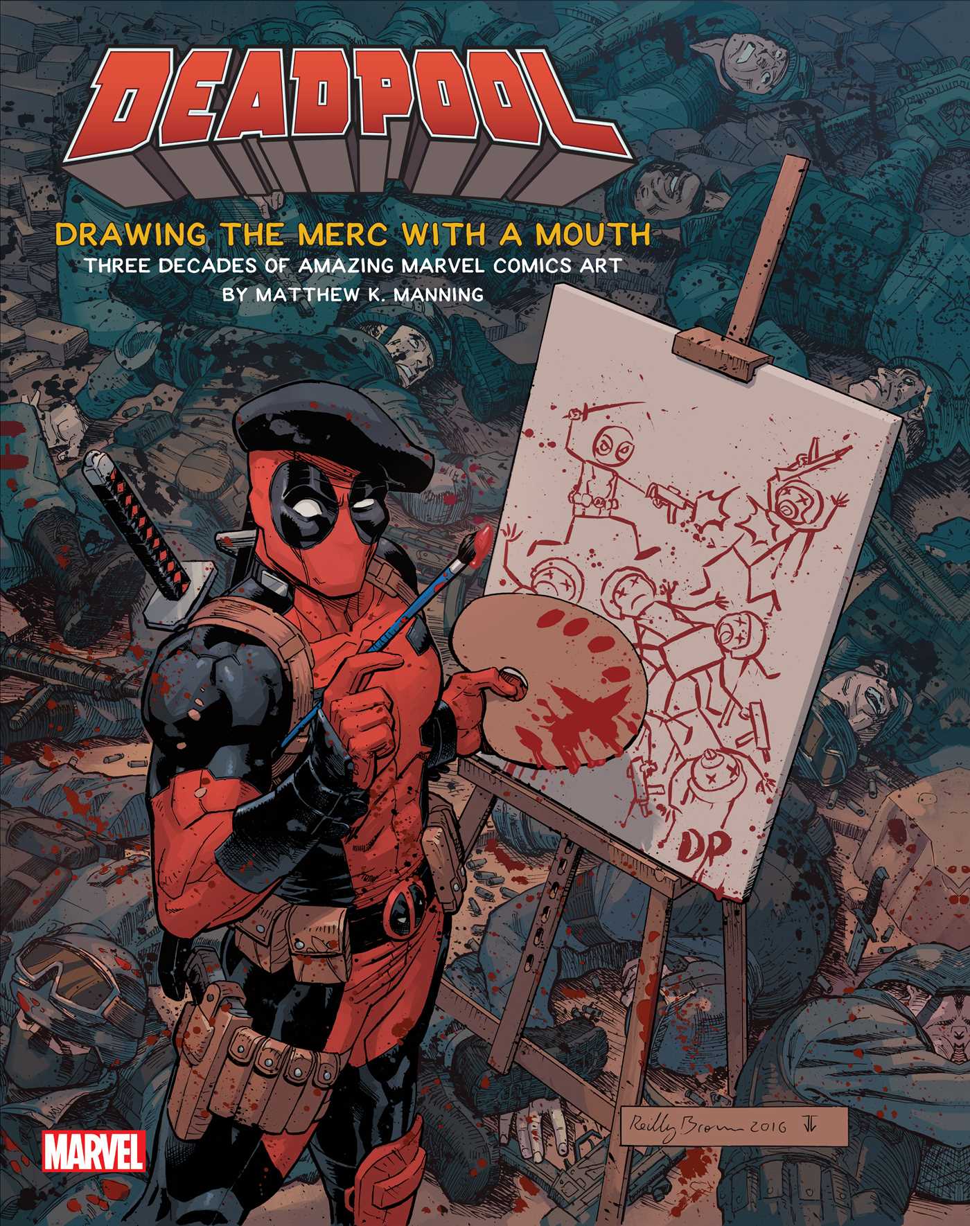 Deadpool: Drawing the Merc with a Mouth | Book by Matthew K