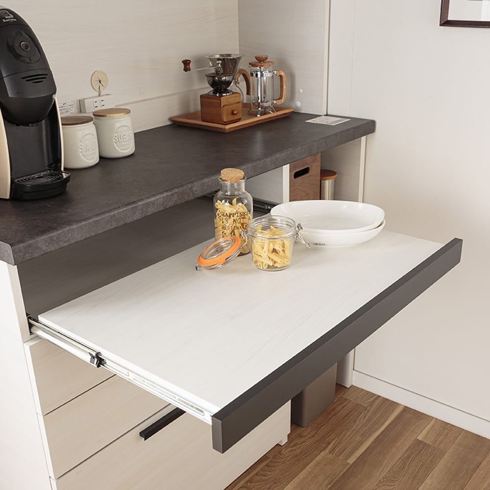 パモウナ］ キッチンボードSY オーチェ SY-1200R B ﾌﾞﾗﾝｱｶｼｱ [幅120cm