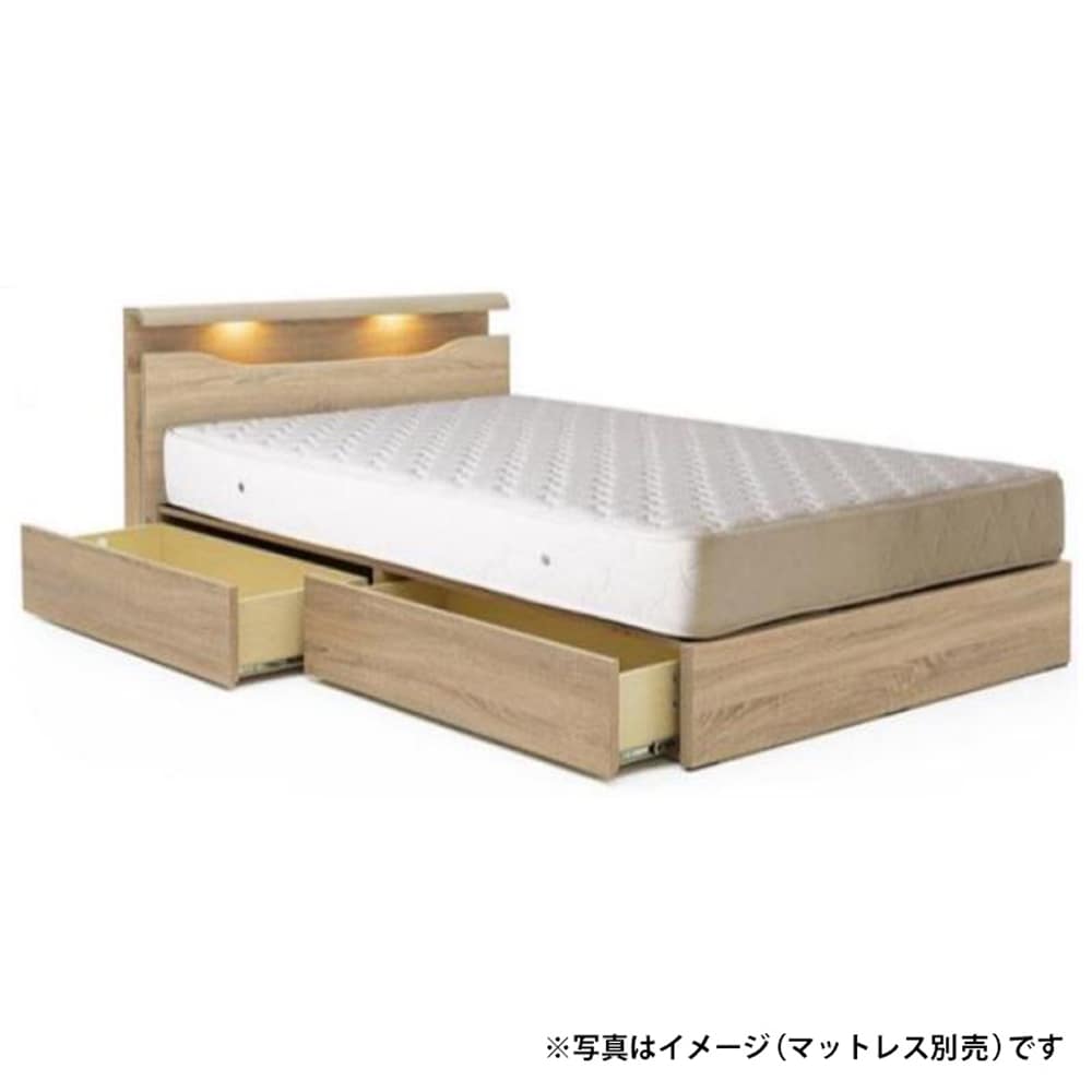 シングルベッドフレーム フィズリー 引出し NA ※マットレス別売