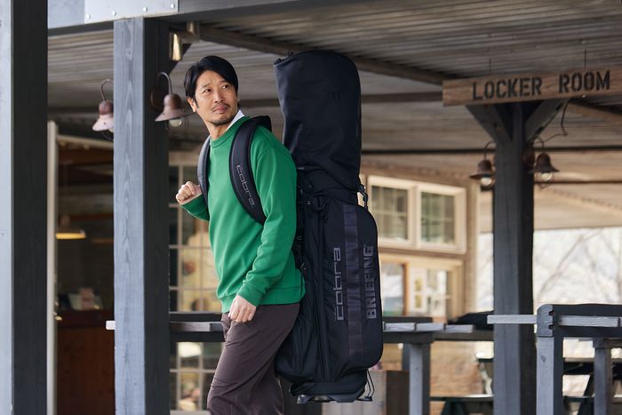 コブラ×ブリーフィング CR-4 COLLABORATION CADDIE BAG＜CR-4