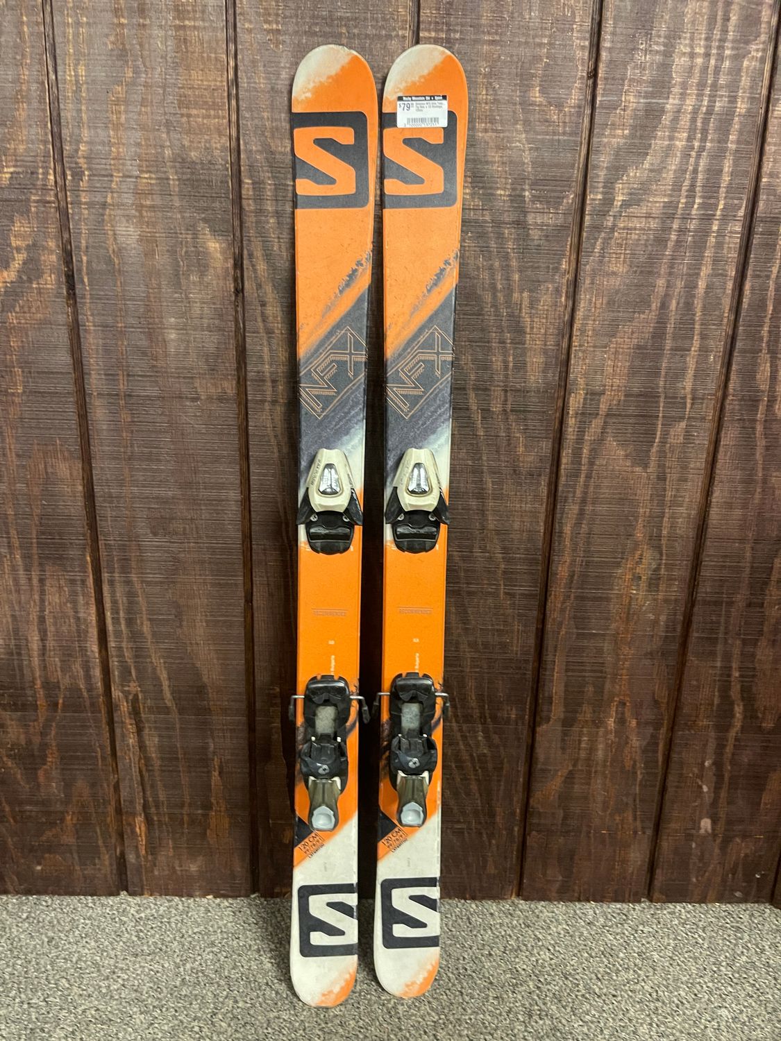 Used - Salomon NFX Kids Twin Tip Skis - 120cm