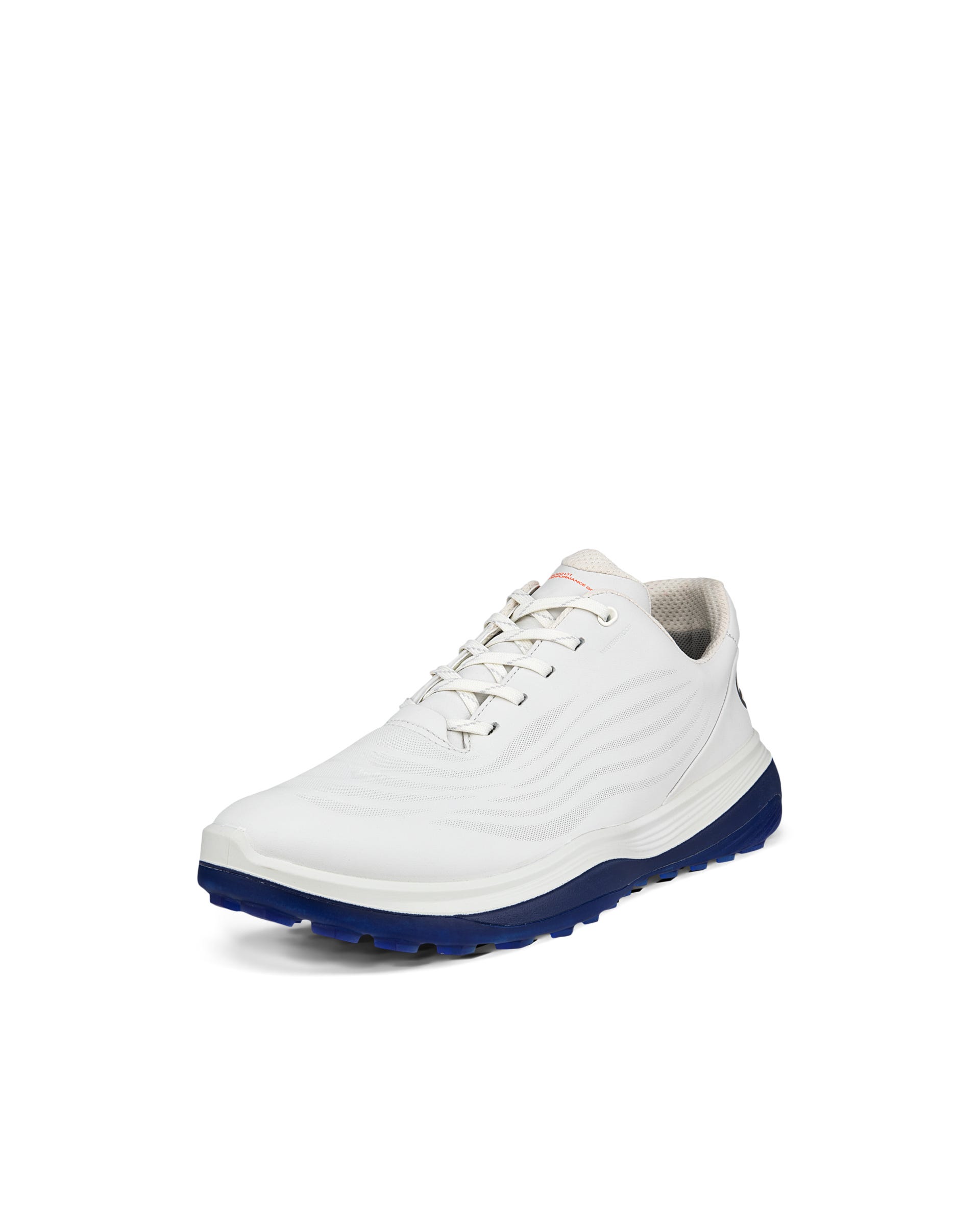 Men's ECCO® Golf LT1 Leather Waterproof Golf Shoe | White