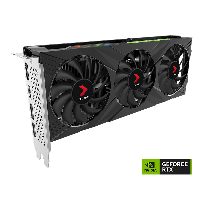 PNY GeForce RTX™ 4060 8GB XLR8 Gaming VERTO™ EPIC-X RGB Triple Fan