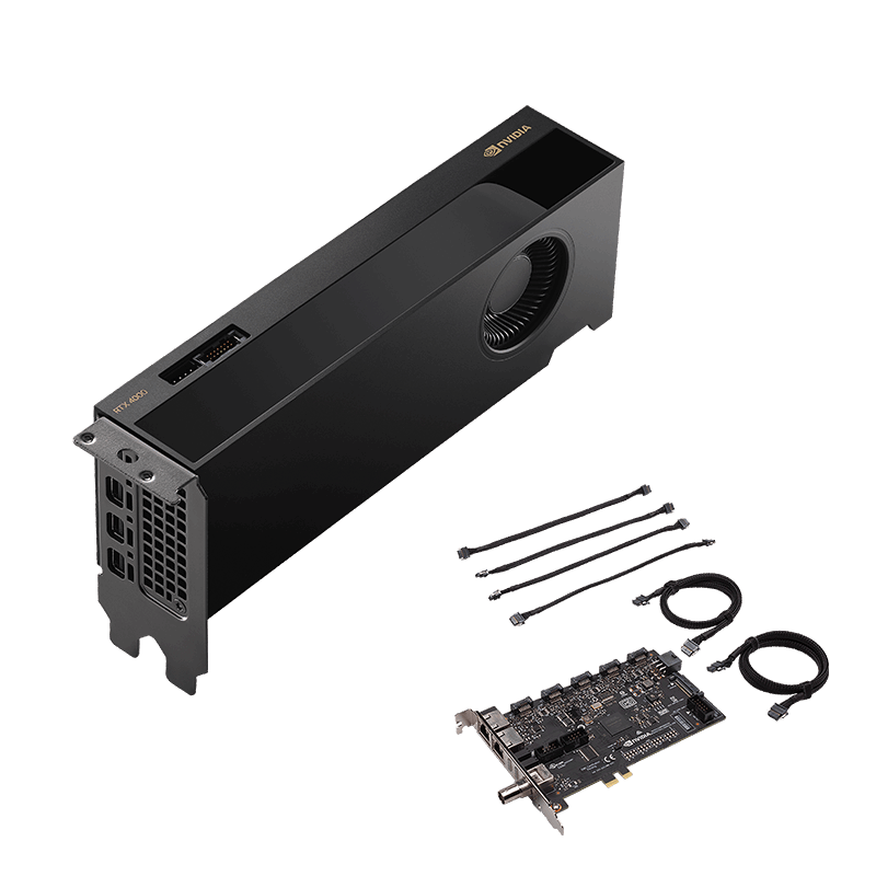 NVIDIA RTX 4000 SFF Ada Generation + HW Sync