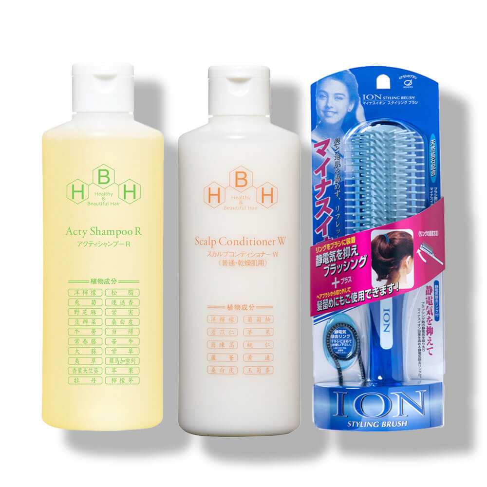 リーブ直販┃頭皮ケア・スタートセットW《普通・乾燥肌用》 ┃薄毛