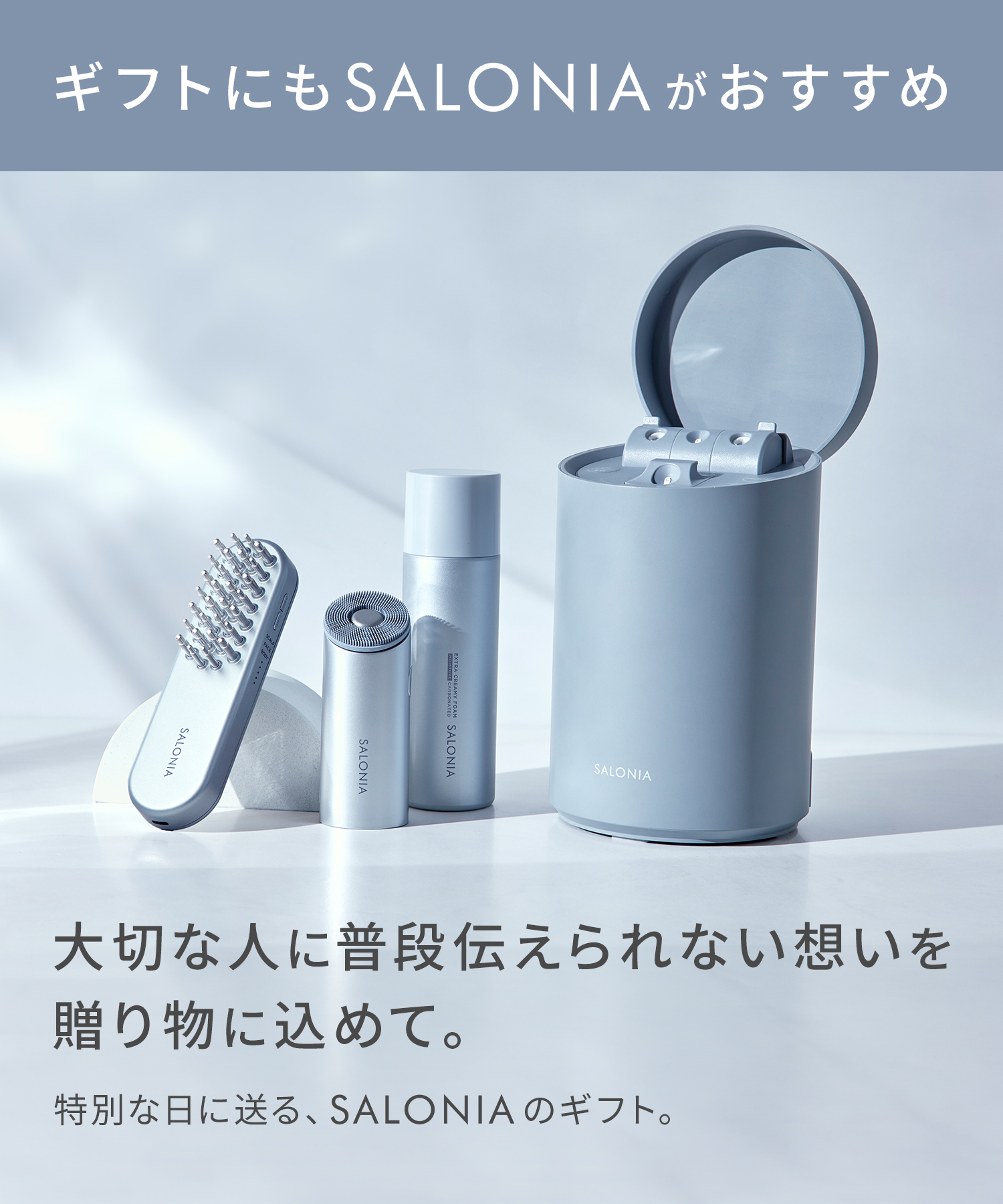 送料無料】SALONIA(サロニア) イオンフェイシャルブラシ(電動洗顔