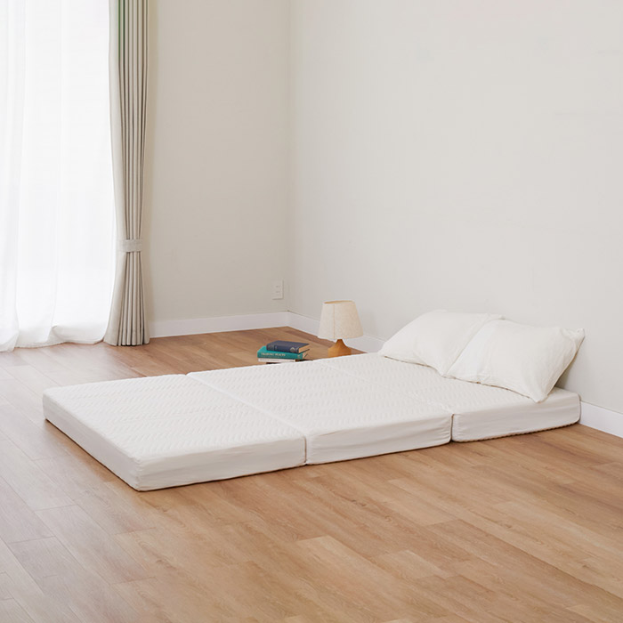 雲のやすらぎプレミアム 三つ折りマットレス_シングル ｜ロッピング