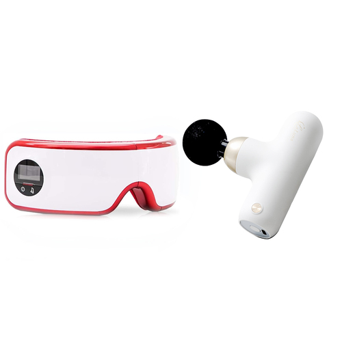 極上ケアセット】ラルーナ アイマッサージャー 筋膜リリースガン