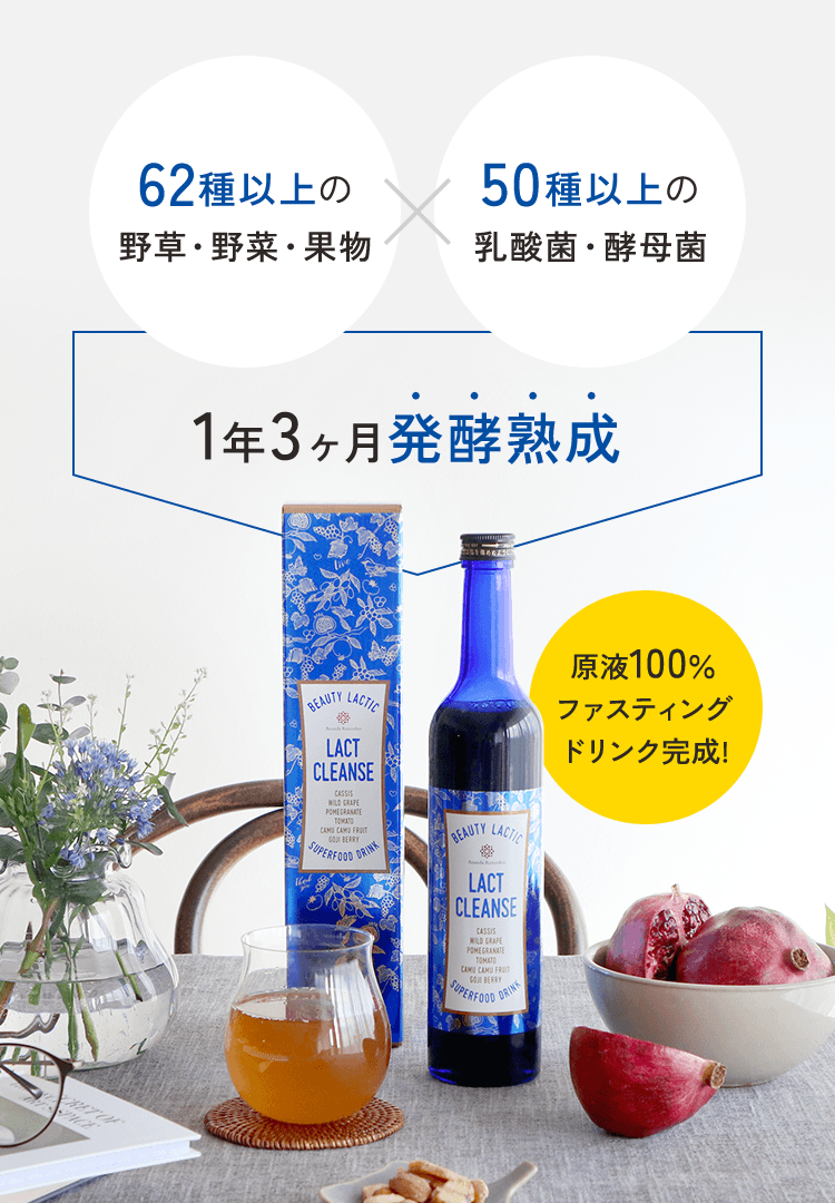 ラクトクレンズのこだわり