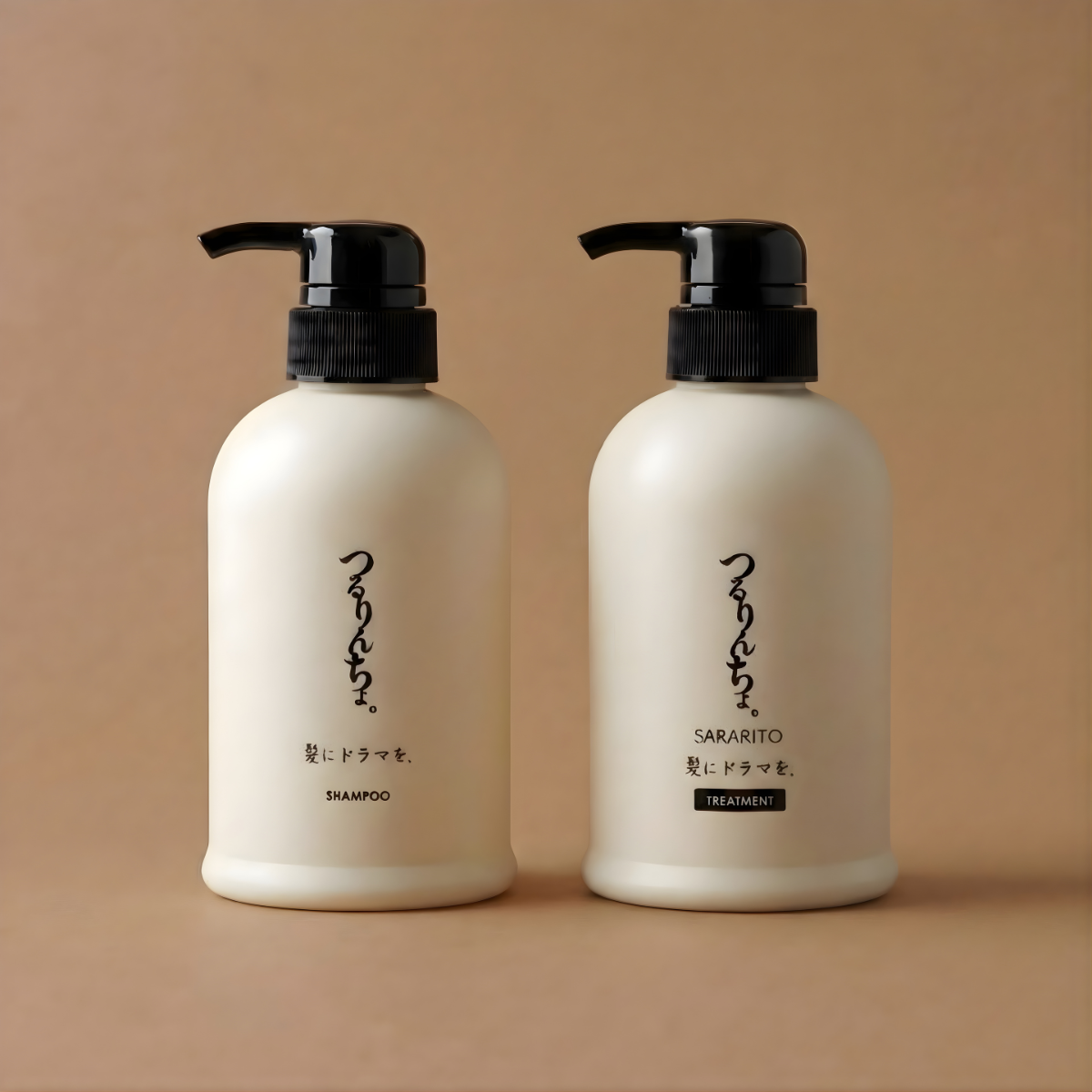 セット】つるりんちょ。シャンプー＆トリートメントSARARITO（ボトル