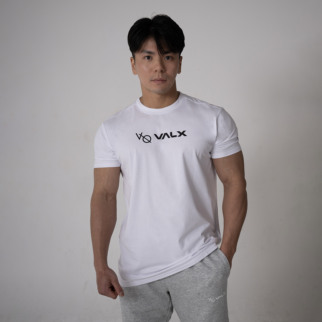 公式限定】Vanquish Fitnessコラボ スリムフィットTシャツ（WH