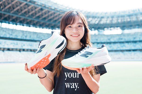 田中希実がレースで好記録を出す秘訣を指南！ NB Riswing Pack