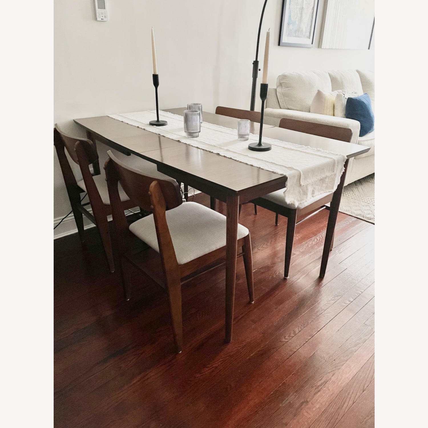Stanley Vintage Dining Table Set - AptDeco