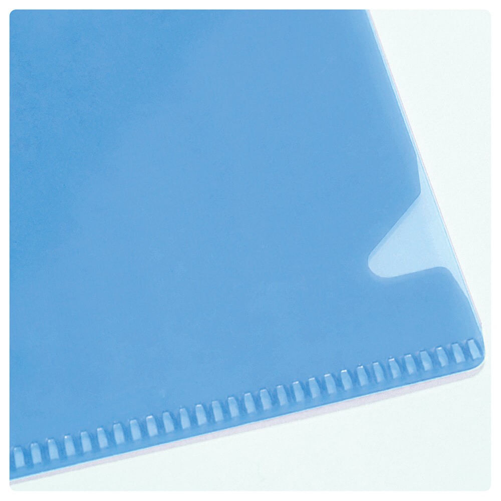 Pasta em L Ofício Azul DAC - 10 unidades - 041PP-AZ | DAC