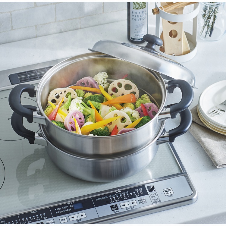 燕三 二段蒸し器24cm | ハーモニック 商品検索サイト