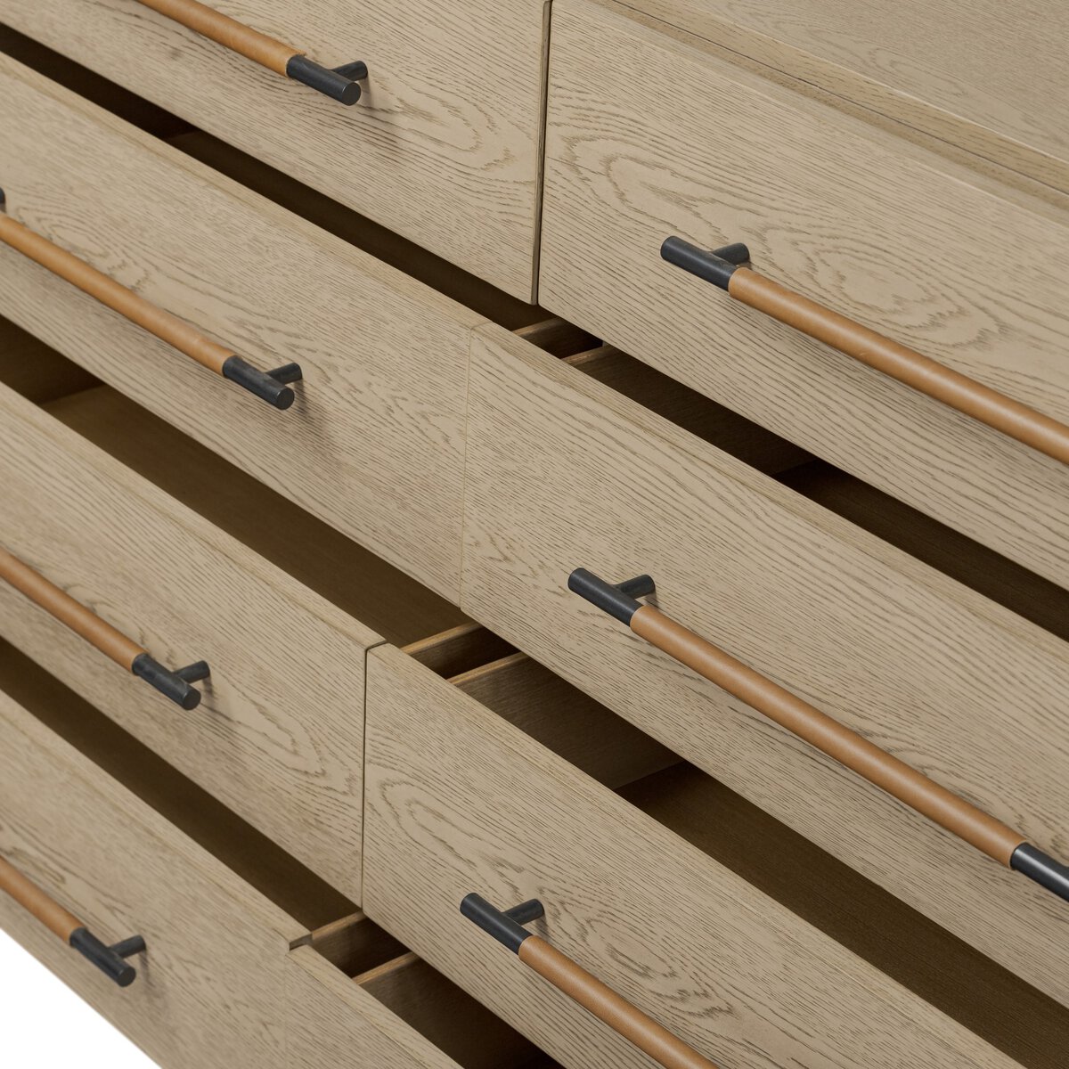 Rosedale 8 Drawer Dresser Yucca Oak Veneer Four Hands