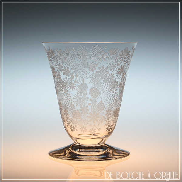 オールドバカラ アンティーク DE BOUCHE A OREILLE / ELISABETH