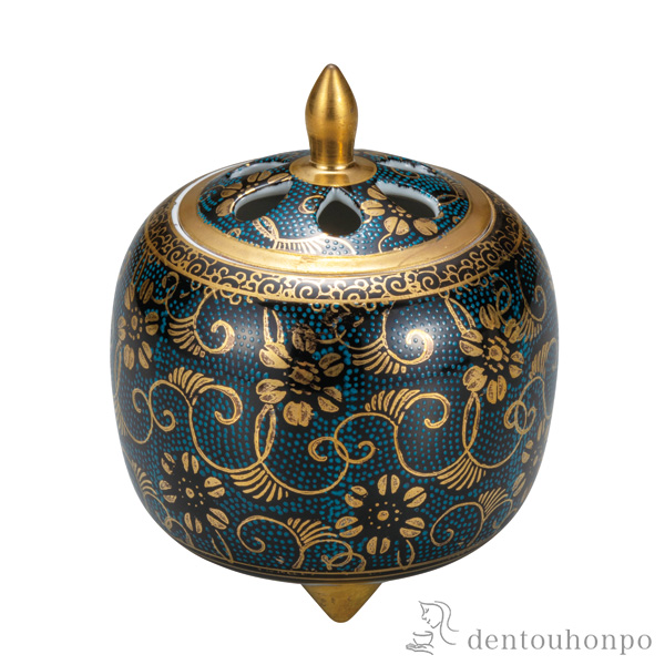 九谷焼 香燻 陶幸作 おまけのお香 九谷焼 香燻 陶幸作 おまけの